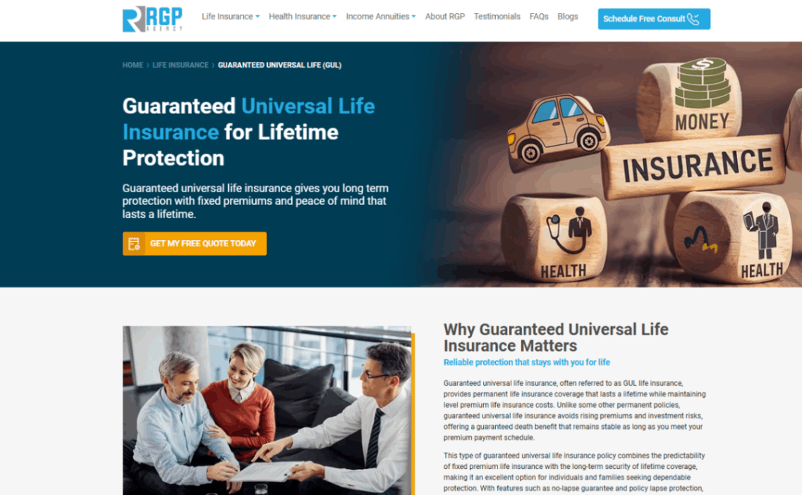 Universal Life Insurance Pdf Guaranteed Universal Life Insurance | Lifetime Coverage