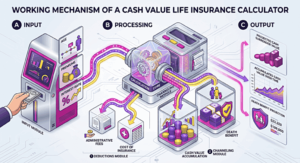 Working Mechanism of a Cash Value Life Insurance Calculator