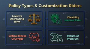 Policy Types, Riders, and Customization Options