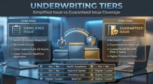 Underwriting Tiers: Simplified Issue vs Guaranteed Issue Coverage